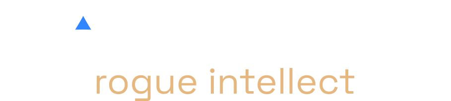 5ynthaire stylised text logo with tagline 'rogue intellect'